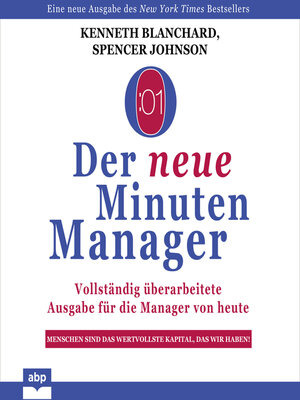 cover image of Der neue Minuten Manager--Vollständig überarbeitete Ausgabe für die Manager von heute (Ungekürzt)